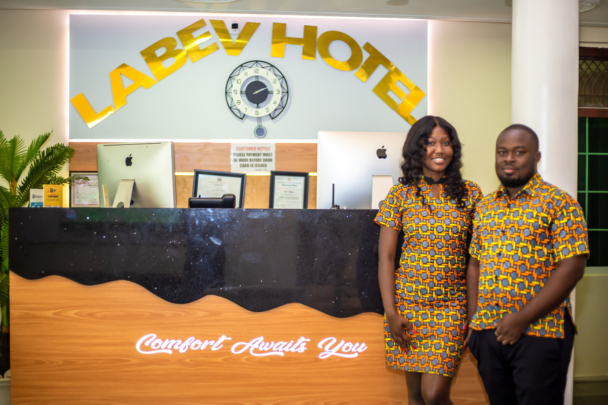 Labev Hotel reception area